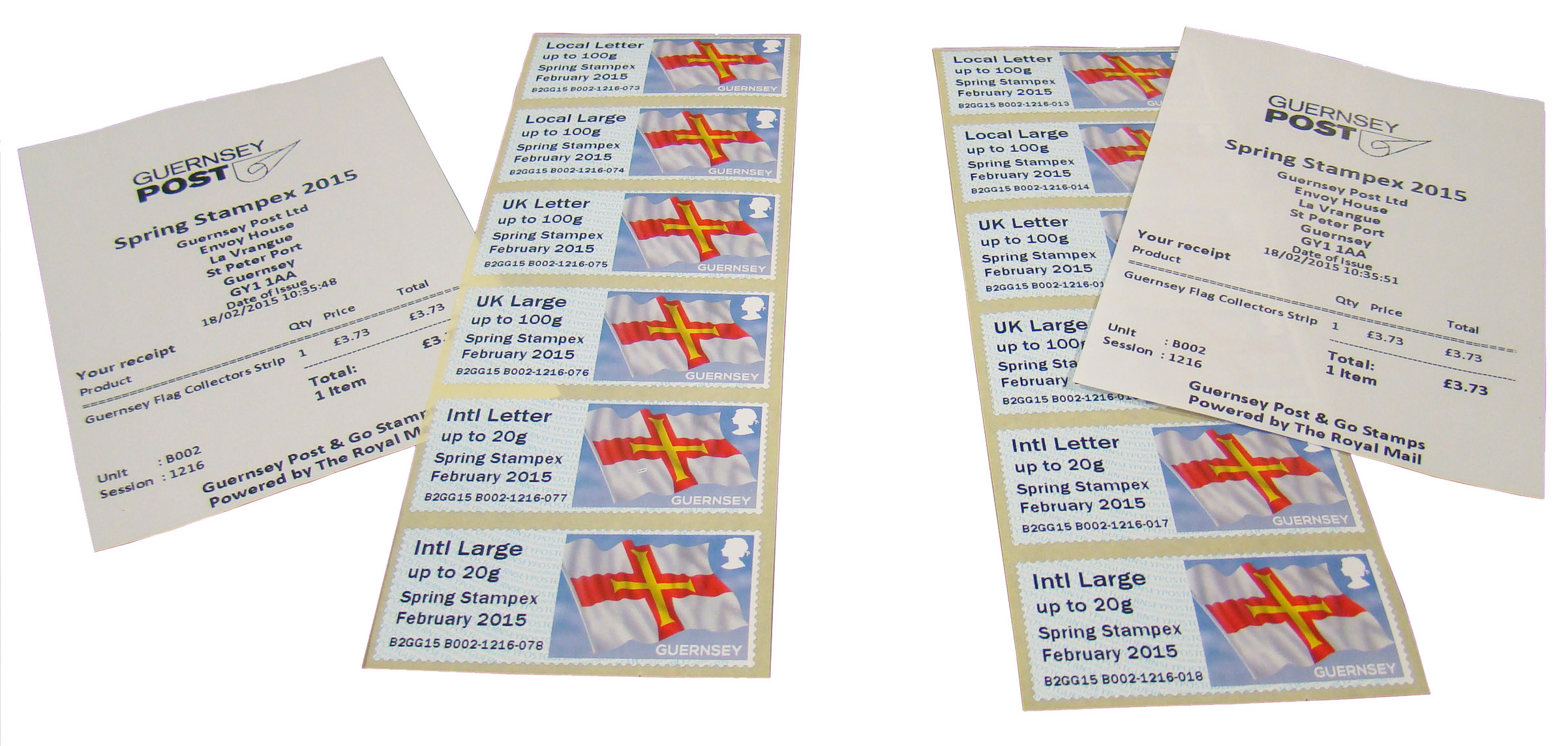 Stampex Spring 2015 overprint